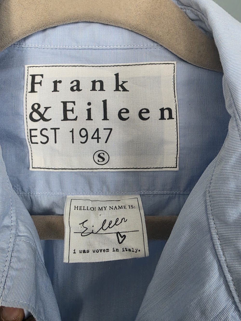 Frank & Eileen Light Blue Classic Button-Down Shirt - Picture 4 of 5